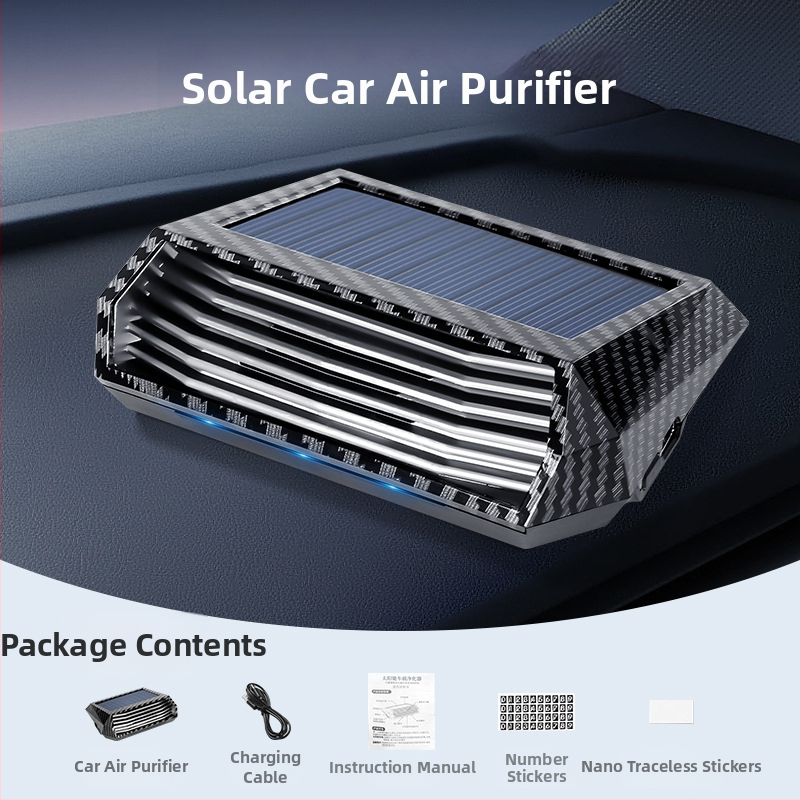 Οζονικός καθαριστής αέρα αυτοκινήτου, Μοντέλο 8813, USB τροφοδοσία (5V), 2W, Δραστικό οξυγόνο 40 mg, Αρνητικά ιόντα 100000