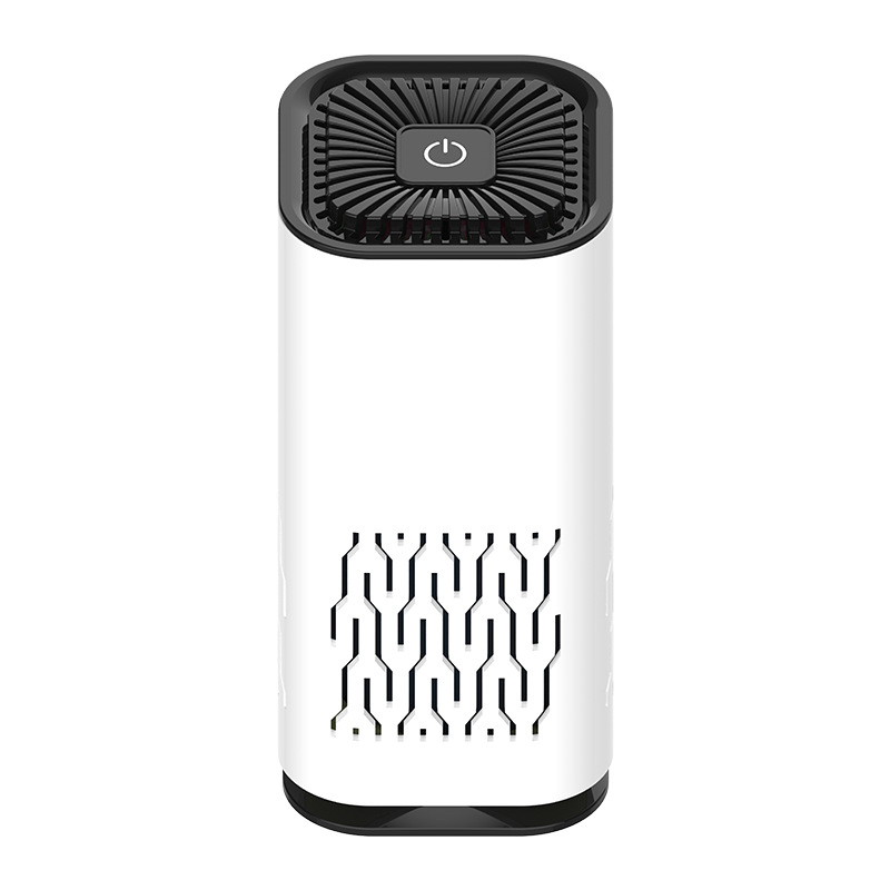 Automobilinis oro valytuvas – nešiojamas, šalina antrinį dūmą ir formaldehidų kvapus, sudėtinis filtras, oro srautas 50 m3/h, įkraunamas, be montavimo