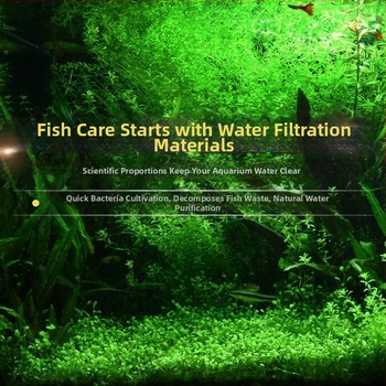 Аквариумна керамична филтърна медия, филтърни влакна, 420 g, без внос, марка: Други