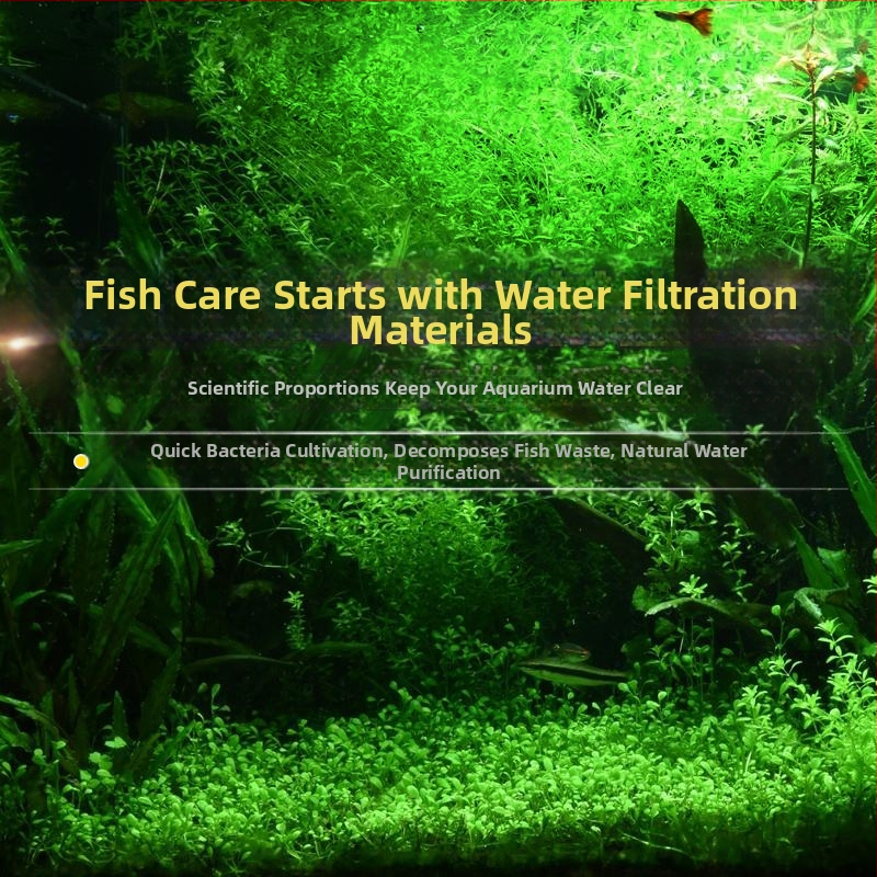 Аквариумна керамична филтърна медия, филтърни влакна, 420 g, без внос, марка: Други