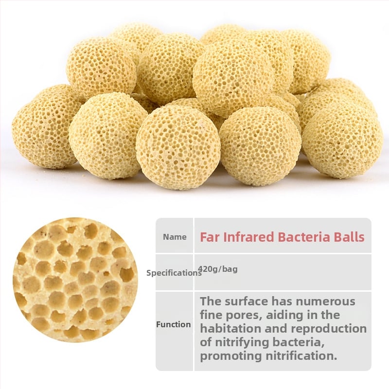 Аквариумна керамична филтърна медия, филтърни влакна, 420 g, без внос, марка: Други