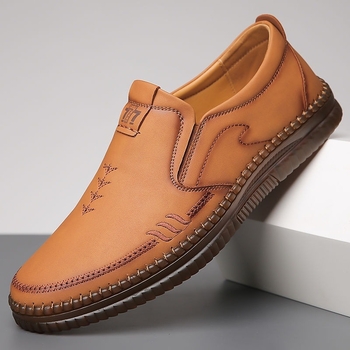 Ανδρικοί λοφέρ από microfiber δέρμα, Casual στυλ, αντιολισθητική σόλα, Dragonfly