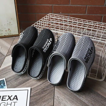 Ανδρικά PVC σανδάλια με παχιά αντιολισθητική σόλα – αναπνεύσιμα, αδιάβροχα, για όλη τη σεζόν