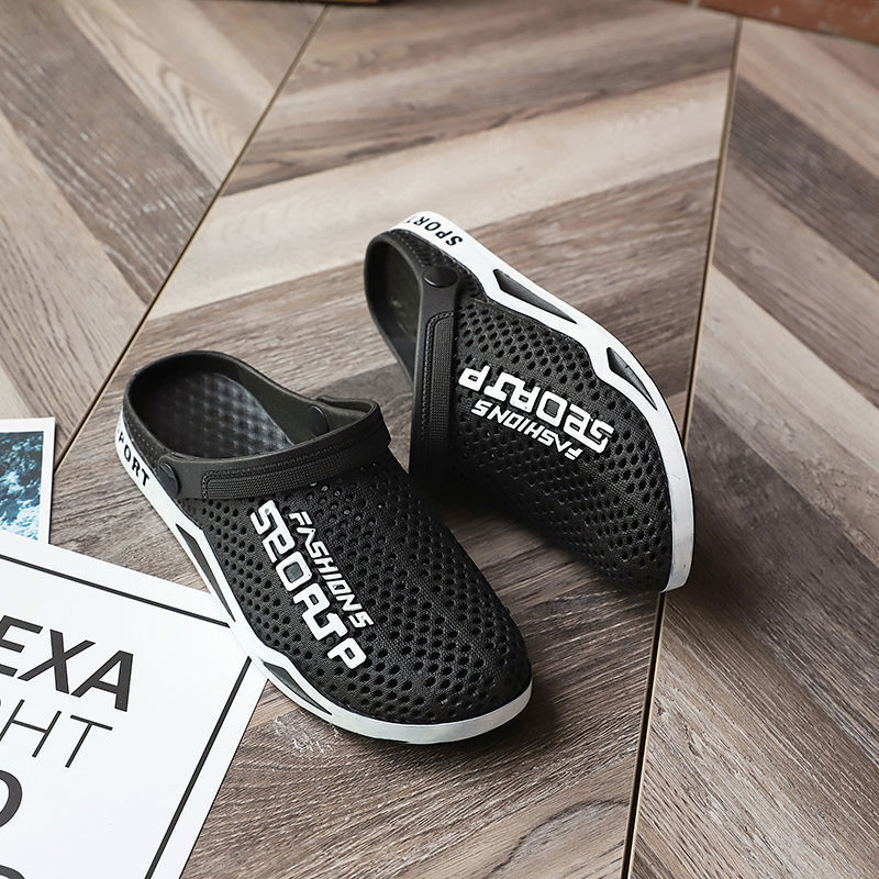 Ανδρικά PVC σανδάλια με παχιά αντιολισθητική σόλα – αναπνεύσιμα, αδιάβροχα, για όλη τη σεζόν