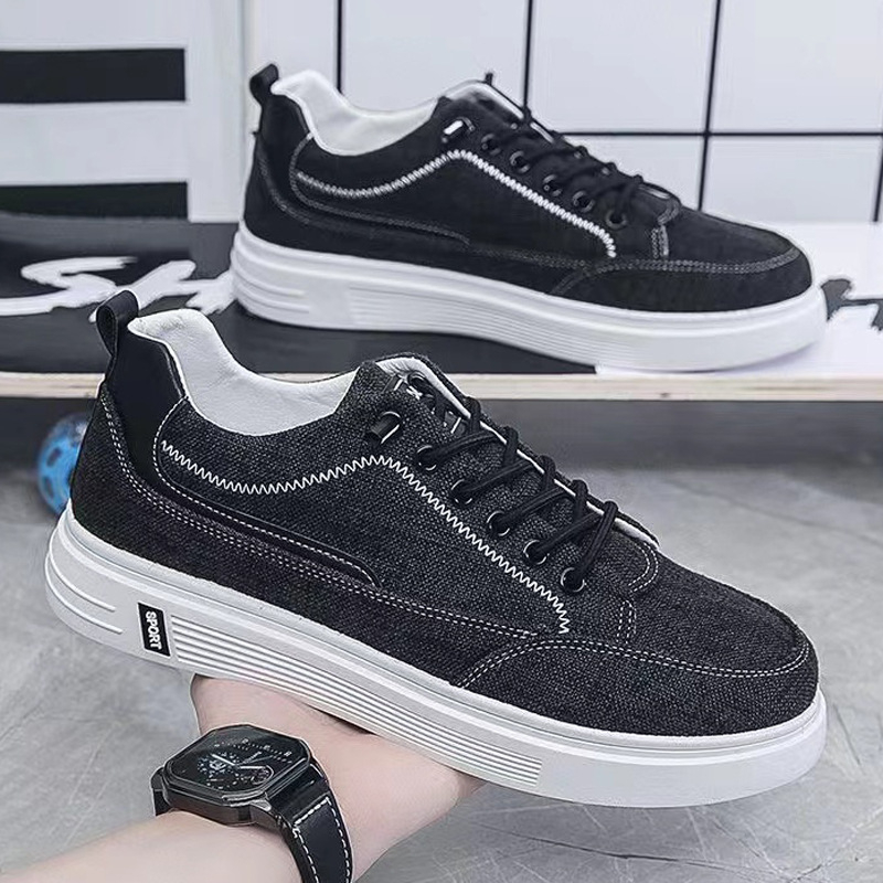 Ανδρικά Παπούτσια Καμβά Slip-On για Αθλητισμό και Casual (Άνω: Καμβάς; Σόλα: Καουτσούκ; Εσωτερικό: Δίκτυωμα; Κλείσιμο: με ελαστικό ιμάντα; Ύψος φτέρνας: χαμηλό 1-3 cm)