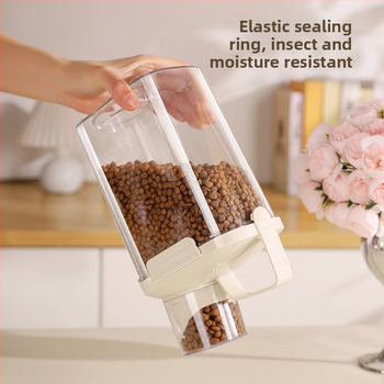 Enjoy Things αποθηκευτικό δοχείο τροφίμων για δημητριακά, όσπρια και ρύζι | σφραγισμένο, ανθεκτικό στην υγρασία και στα έντομα | PET πλαστικό