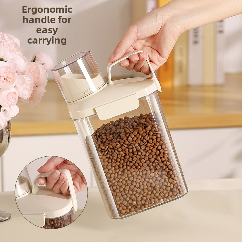 Контейнер за съхранение на зърна, боб и ориз | запечатан, влагоустойчив и против насекоми | PET пластмаса | Enjoy Things