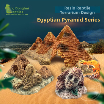 Διακοσμητικό για αναρρίχηση κατοικίδιων – Αιγυπτιακή Πυραμίδα με κεφάλι Σφίγγας; Υλικό: ρητίνη; Προέλευση: Xiamen; Μάρκα: Xin Li; Κύρια χρήση: τοπίο για κατοικίδια που σκαρφαλώνουν