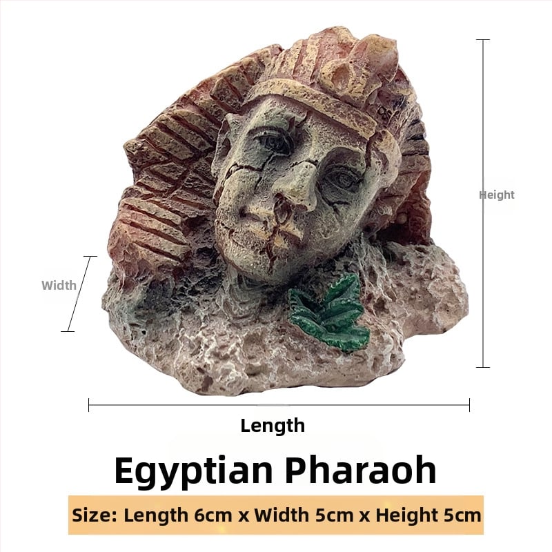 Διακοσμητικό για αναρρίχηση κατοικίδιων – Αιγυπτιακή Πυραμίδα με κεφάλι Σφίγγας; Υλικό: ρητίνη; Προέλευση: Xiamen; Μάρκα: Xin Li; Κύρια χρήση: τοπίο για κατοικίδια που σκαρφαλώνουν