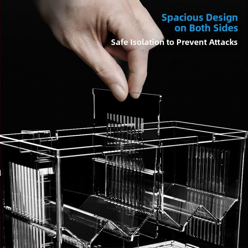 Акрилна изолационна кутия за излюпване и отглеждане на малки риби (фрай) – Haolong Hl58