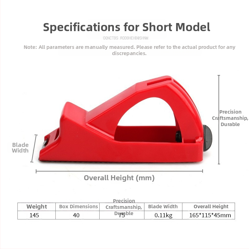 Musen Tang ръчно устройство за кант на гипсокартон – кантване и довършване на ръбове, пластмасова конструкция
