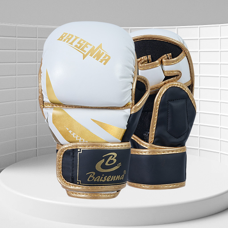 Боксови ръкавици Bugarte, PU материал, носими стил, подходящи за бойни изкуства и самозащита
