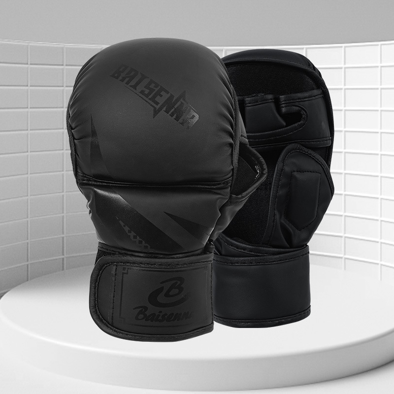 Боксови ръкавици Bugarte, PU материал, носими стил, подходящи за бойни изкуства и самозащита