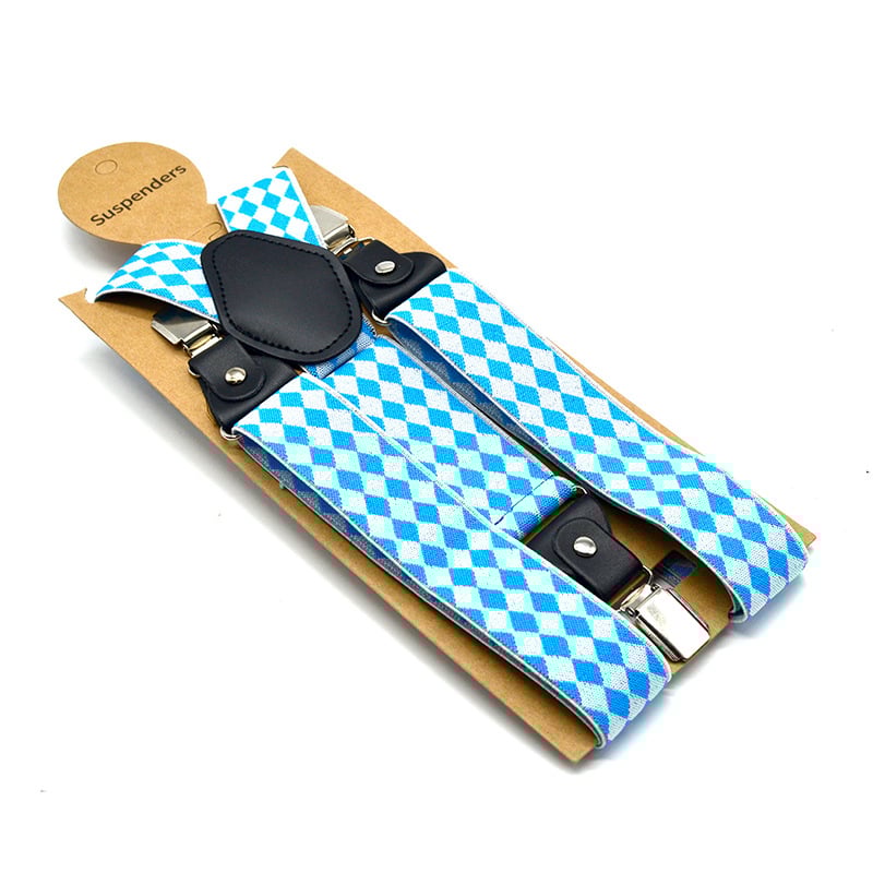 Elastīgās 3 sprādzes jacquard jostas pieaugušajiem, krustots muguras daļa, regulējamas, serigrafiska drukāšana