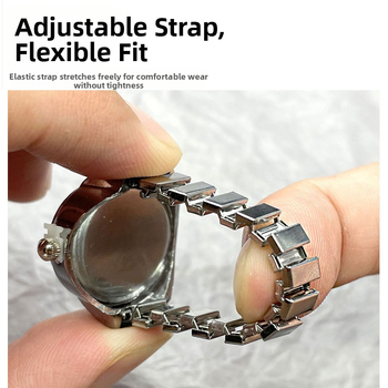 Ρολόι με θήκη από κράμα, λουράκι από ανοξείδωτο ατσάλι, μηχανισμός quartz, φωτιζόμενος καντράν