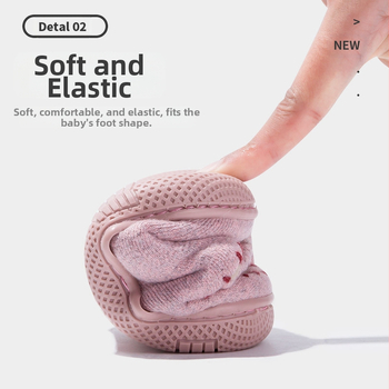 Παιδικές βαμβακερές παντόφλες, καρτούν σχέδιο, ζεστές, βελούδινο επάνω μέρος, σόλα TPR, ηλικίες 4-6 ετών