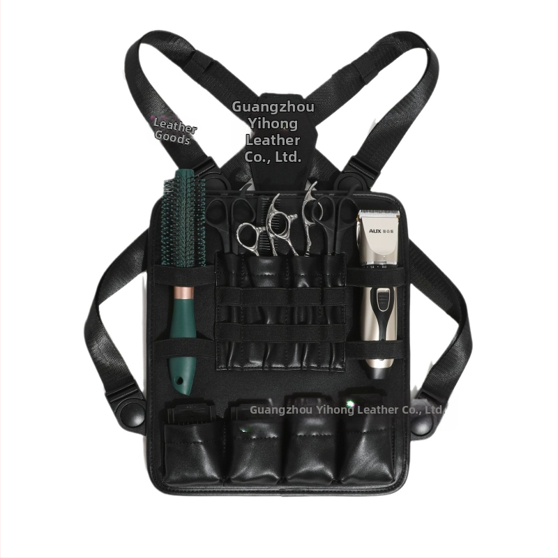 Yihong Többfunkciós fodrászati eszköztároló táska ollóval, fésűvel és elektromos hajvágóval – Eredet: Guangzhou