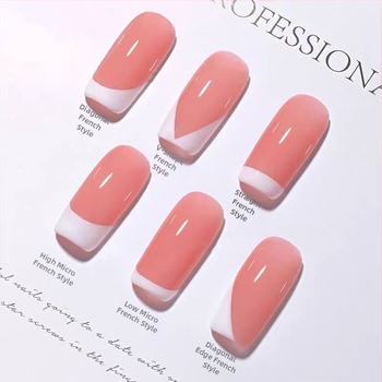 Σετ εργαλείων stamping νυχιών με σιλικόνιο σφραγίδα και παλέτα, τόξο γαλλικού σχεδίου, ανθεκτικό κιτ μανικιού