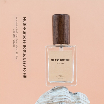 ilbu γυάλινο μπουκαλάκι για άρωμα με σπρέι, blow molding, ετικετοποιημένο, με ακροφύσιο, καλλυντική συσκευασία