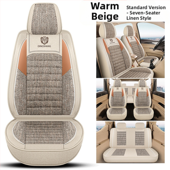 Σετ καλύμματα καθισμάτων αυτοκινήτου για Wuling Rongguang V — επιφάνεια πολυεστέρα, γέμισμα συνθετικών ινών, ραφή με τελειώματα, επαγγελματικό στυλ, για όλες τις εποχές