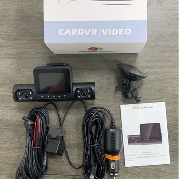 M80 Pro автомобилен видеорегистратор с 4 лещи, инфрачервен, 1080p, 170° ъгъл на гледане, 2,0-инчов дисплей