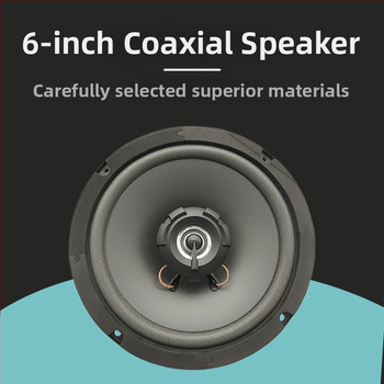 Αυτοκινητικό κοαξιακό ηχείο με tweeter TS-606, 4 Ω, 500 W, 60 Hz-20 kHz, 93 dB