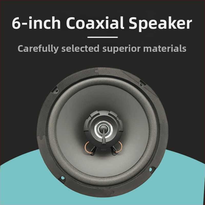 Αυτοκινητικό κοαξιακό ηχείο με tweeter TS-606, 4 Ω, 500 W, 60 Hz-20 kHz, 93 dB