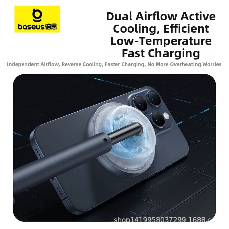 Baseus Lazy Stand s magnetickým bezdrôtovým nabíjaním, 2 v 1, 15W pre Apple iPhone 16