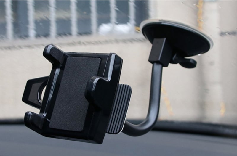 Držač za telefon u automobilu s otvorom za ventilaciju i rotirajućim nosačem, dugačak nosač, ABS, model SD-1121, tisak logotipa, mogućnost privatne marke
