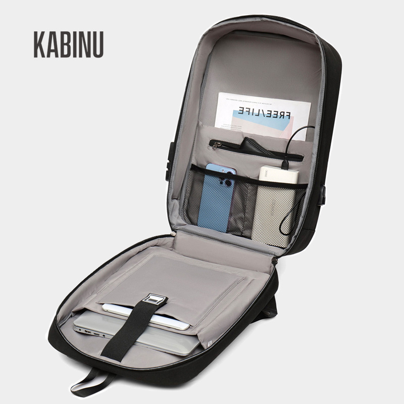 Kabinu seljakott, veekindel PVC-materjal, õhu-padi õlarihmad, maht alla 20 L, äri-reisi stiil