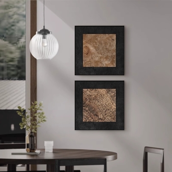 Декоративна картина върху маслен платно, абстрактен дизайн, рамка PS, единична рамка, подходяща за дневна, ресторант и антре