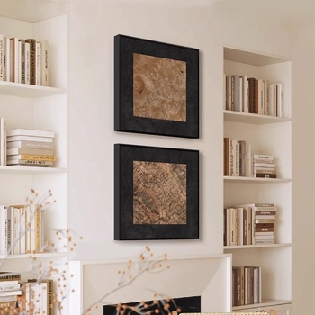 Декоративна картина върху маслен платно, абстрактен дизайн, рамка PS, единична рамка, подходяща за дневна, ресторант и антре