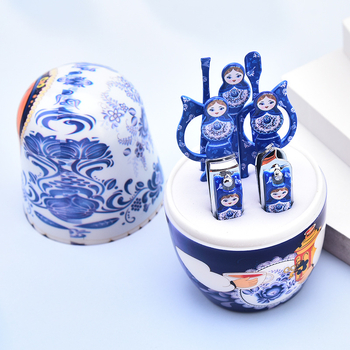 Набор маникюрни инструменти в кутия — нокторезачки MRT021, комплект за подстригване на нокти, подходящ за всички типове кожа