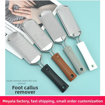 Kāju kalusa noņemšanas fails - 430 nerūsējošā tērauda, kvadrātveida slīpēšanas akmens, iepakojums 100, autorizētas privātās markas