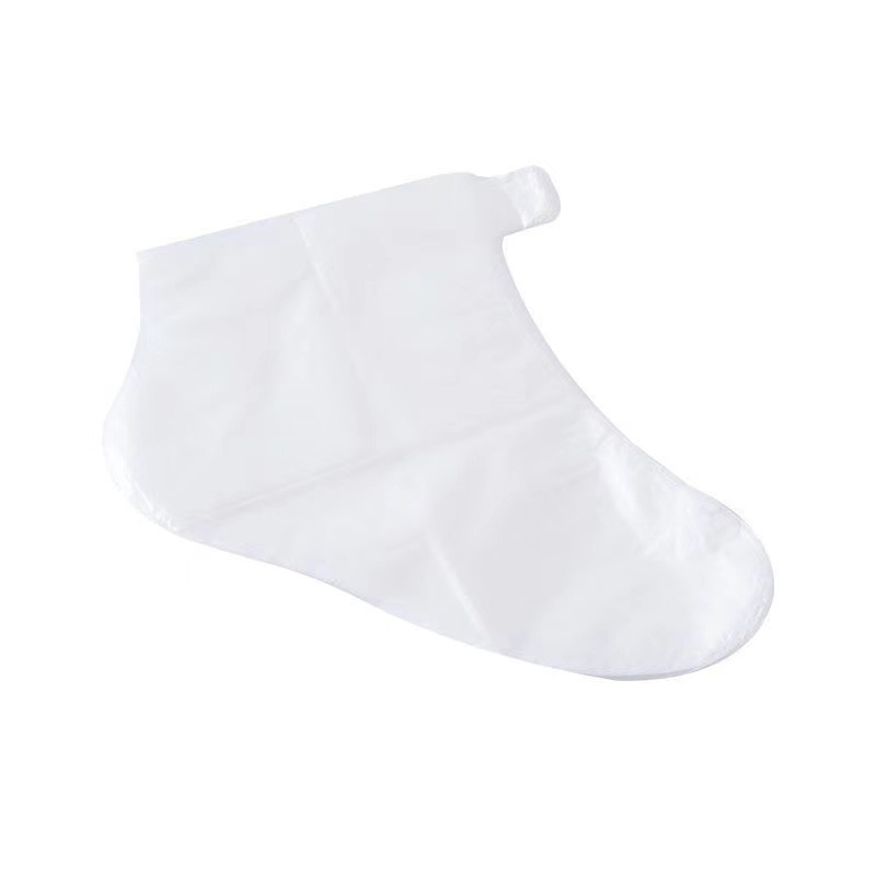Vienkartiniai kojų uždangalai iš PE, skaidrūs, dulkių atsparūs, 100 vnt.