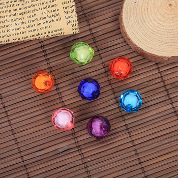 Χαλαρές χάντρες ακρυλικές με σχέδιο πεπονιού — έκδοση 2010