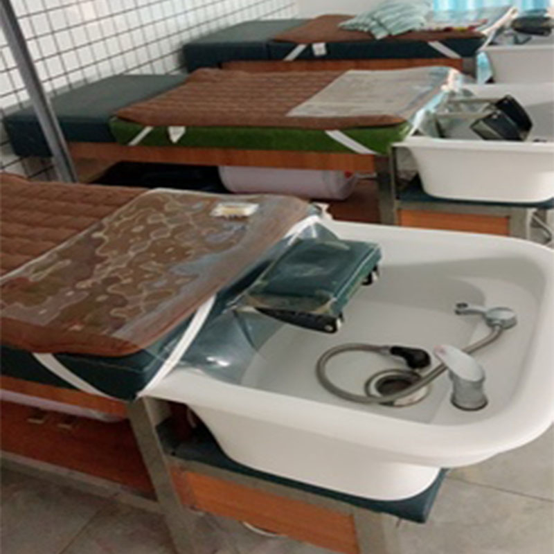 Подложка за измиване на коса – мека гумена защита за фризьорски салон, водоустойчива повърхност, стилен модерен дизайн, едноцветен модел