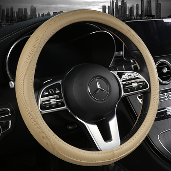 Καλύμμα τιμονιού από γνήσιο δέρμα της Yuqingfeng, στυλ 4, κατάλληλο για General μοντέλα με πέντε θέσεις