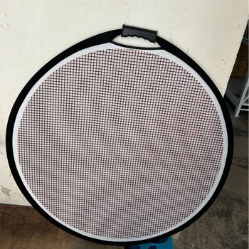 Svītru atstarotā plāksne fotogrāfijām – salokāma, pārnēsājama ar maigās gaismas difūzijas paneli, karainu rakstu