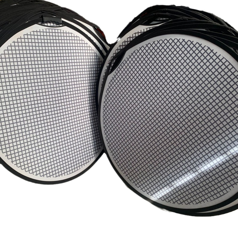 Svītru atstarotā plāksne fotogrāfijām – salokāma, pārnēsājama ar maigās gaismas difūzijas paneli, karainu rakstu