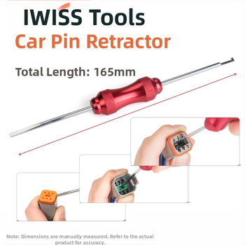 IWISS IWD-12/16/20 Χειροκίνητες πένσες συμπίεσης για Dechi συνδετήρες, 4-σημείων crimp, Ατσάλι εργαλείων, Εξοικονόμηση εργασίας, 0,32 kg