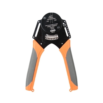 IWISS IWD-12/16/20 Χειροκίνητες πένσες συμπίεσης για Dechi συνδετήρες, 4-σημείων crimp, Ατσάλι εργαλείων, Εξοικονόμηση εργασίας, 0,32 kg