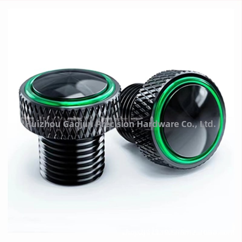 Капачка на винт за огледало за Kawasaki Z250/Z300/Z400/Z650/Z750/Z800/Z900 - алуминиева сплав, Монтаж: ортодонтски, За градски пътувания