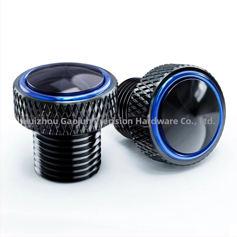 Galinio veidrodžio varžto dangtelis Kawasaki Z250/Z300/Z400/Z650/Z750/Z800/Z900 - Aliuminio lydinys, Suderinami modeliai: Z250–Z900, Montavimo tipas: Ortodontinis, Naudojimas: Miesto važinėjimas