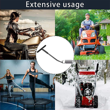 Хук за демонтаж на пружина от мотоциклетна изпускателна тръба (T-hook), универсален модел