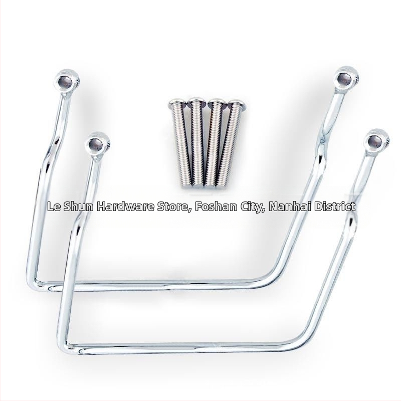 Монтажна скоба за странична чанта на мотоциклет — LS 005, материал: желязо, персонализация: Да, съвместим с модификации