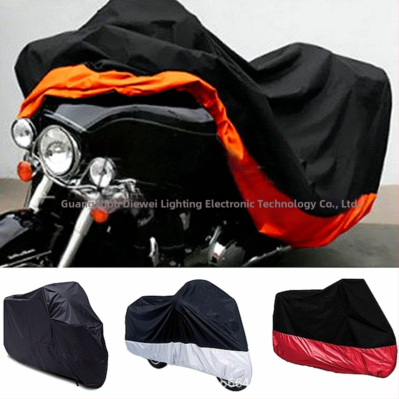 Покрив за електрически мотоцикли – UV защита, водоустойчив и прахоустойчив; лек 180T полиестер с отражателно PU покритие; тегло 0,5 кг; универсален за всички сезони.