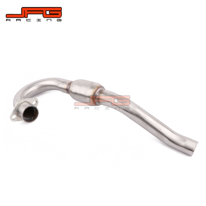 Țeavă de eșapament off-road pentru motocicletă CRF230F/CRF150F, universală, cu decaluri pe partea din spate, brand JFG, model 01