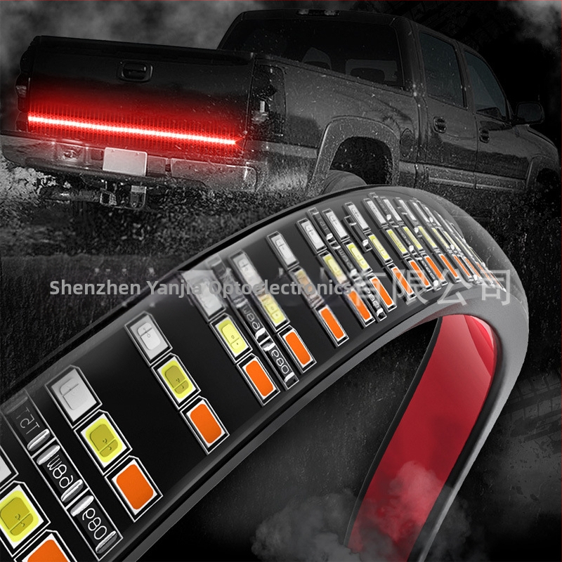 LED galinės šviesos juostelė pikapui, modelis YK-SPSS-360-X, 18W, 12-14V, 3000LM, SMD2835