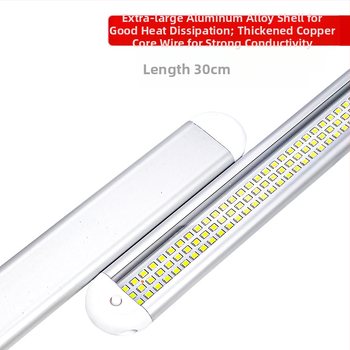 LM-3385 LED φωτιστικό καμπίνας εσωτερικού χώρου, 120 LEDs, 12-85V, αλουμινένιο περίβλημα τεσσάρων καμπυλών επιφανειών